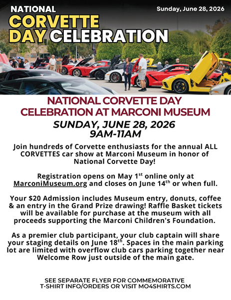 National Corvette Day flyer June 2026